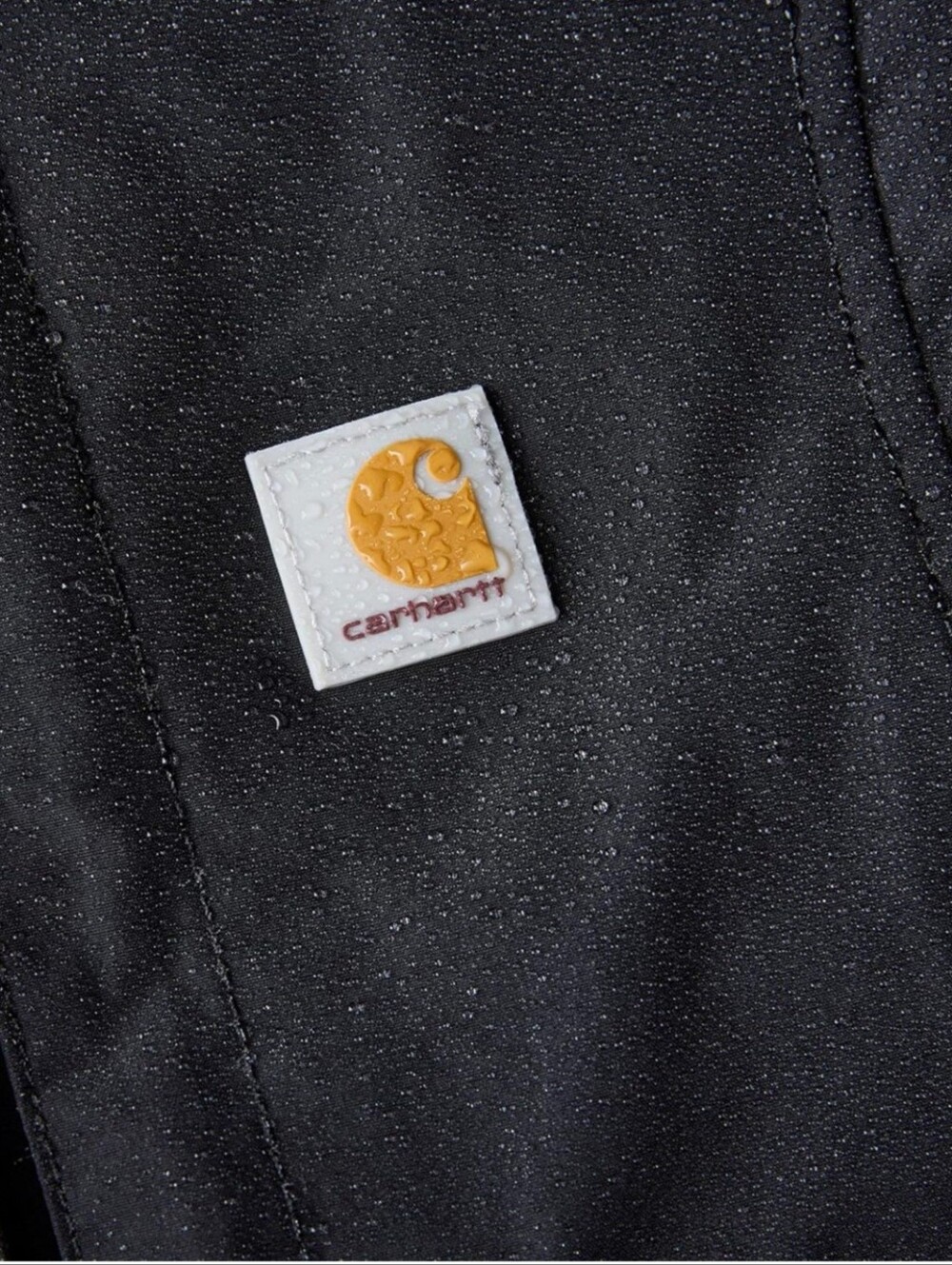 Carhartt Women's Black Storm Defender Hooded Jacket - Picture 3 of 7